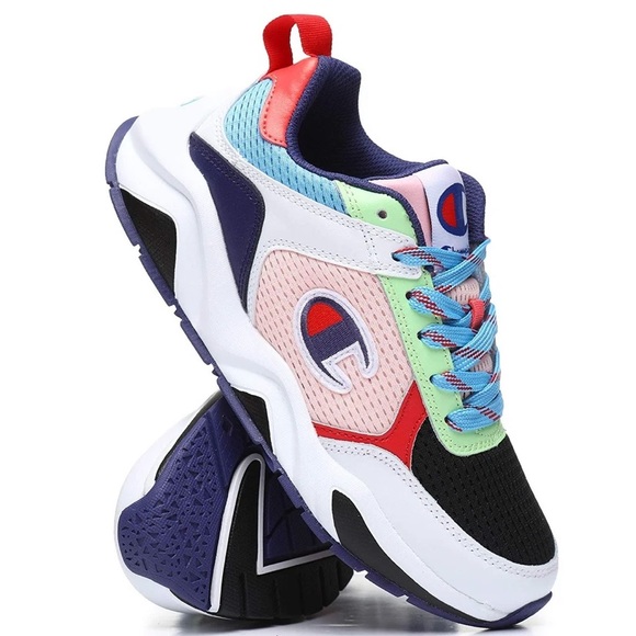 Champion Shoes - Champion 93 Eighteen Block Colour Sneakers